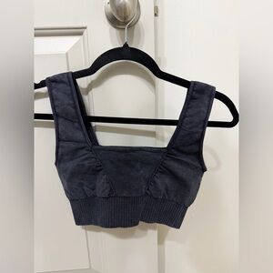 Free People M/L Blue Good Karma Square-Neck Bra. 💙⚡️